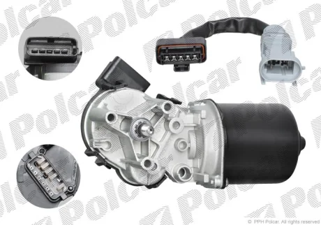 Двигун склоочисника Polcar 6011SWP1