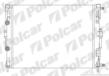 Радіатор Polcar 6012082