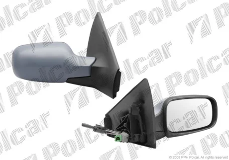 Дзеркало зовнішнє правий | RENAULT MEGANE II Polcar 6012522M