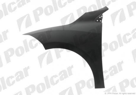 Крило переднє Polcar 601401J (фото 1)