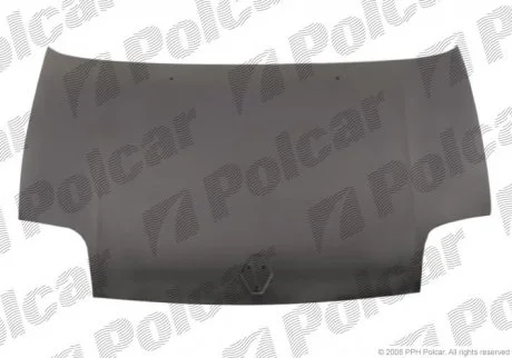 Капот RENAULT CLIO 98- Polcar 601503