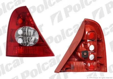 Ліхтар задній | RENAULT CLIO II, 01- Polcar 601687