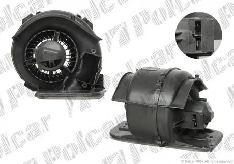 Вентилятор кабіни 19 / CLIO / MEGANE Polcar 6019NU2
