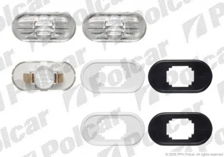 Фото 1 - покажчик повороту, боковий Polcar 603019AE Покажчик повороту, боковий Polcar 603019AE (фото 1)