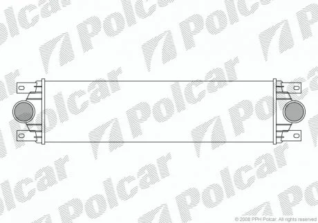 Радіатор повітря (інтеркулер) Polcar 6041J81