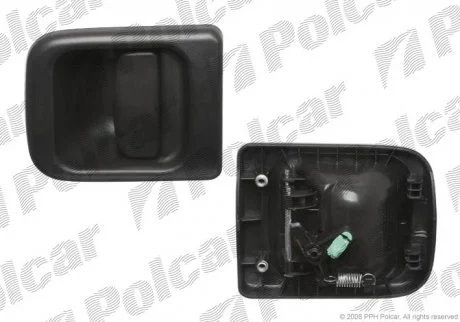 Ручка двери левая RENAULT MASTER II 98-10, RENAULT KANGOO 97-07, OPEL MOVANO 98-10 Polcar 6041Z-41