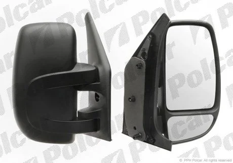 Дзеркало зовнішнє правий | RENAULT MASTER, 03- Polcar 6042521M