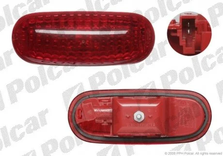 Стоп сигнал RENAULT TRAFIC, 01- Polcar 604291X