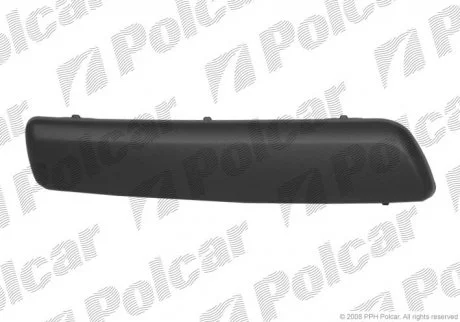 Молдинг бампера CLIO III, 05-09 Polcar 6055965