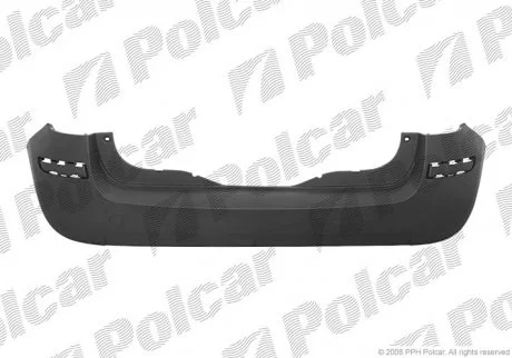 Бампер задній MODUS, 12.04- Polcar 605696