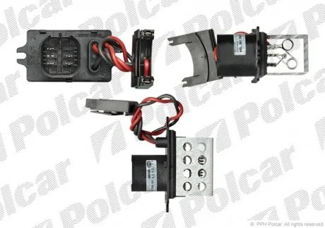 Регулятор вентилятора кабіни | RENAULT/NISSAN Polcar 6060KST3X (фото 1)
