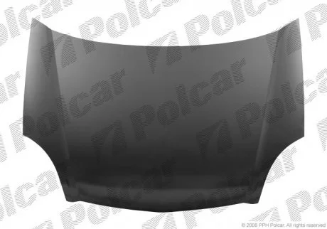Капот RENAULT KANGOO II Polcar 606103