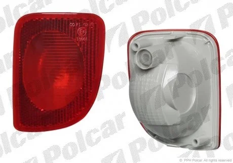 Заглушка задньої п / туманною фари | KANGOO, 01.08- Polcar 606298E