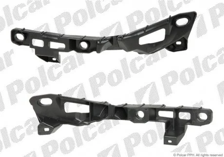 Кронштейн бампера CLIO III (R0/1), 09- Polcar 60640715