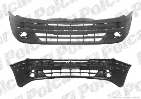 Фото 1 - бампер передній Polcar 60700712 Бампер передній Polcar 60700712 (фото 1)