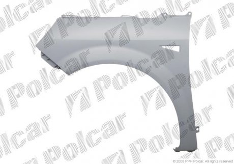 Крило переднє Polcar 6071021