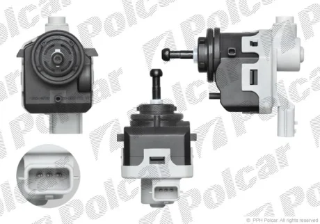 Моторчик фари | SCENIC, 08.06- Polcar 6072099