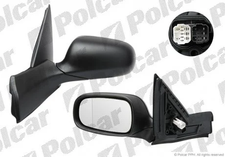 Дзеркало зовнішнє Polcar 6523513M