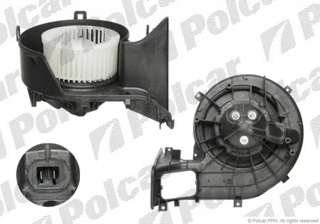 Вентилятор кабіни SAAB 9-3 (02-) Polcar 6530NU1 (фото 1)