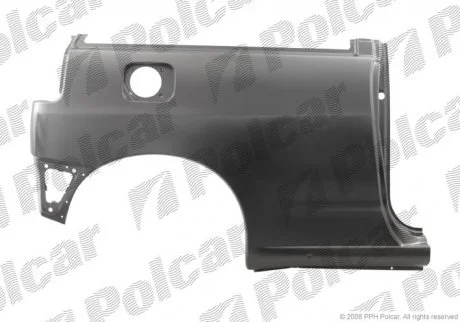 Крило заднє Polcar 671484