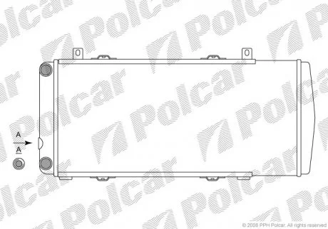 Радіатор охолодження Polcar 6910082