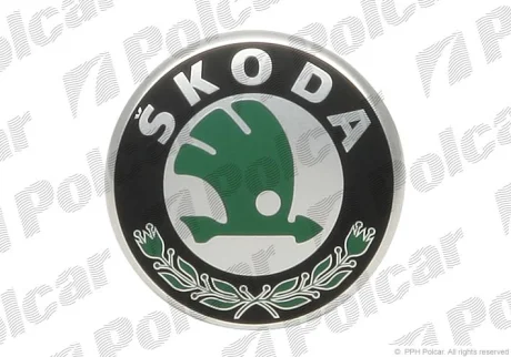Знак на решітці | SKODA FABIA, 00-07 Polcar 6913059X