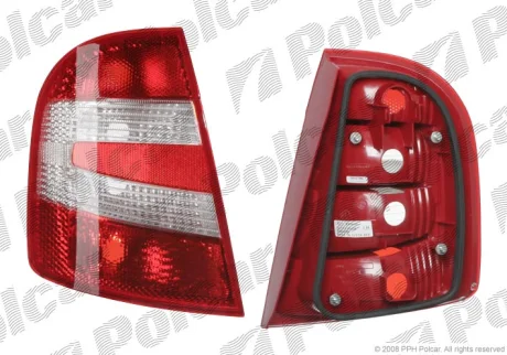 Ліхтар задній | SKODA FABIA, 00-07 Polcar 6913884E