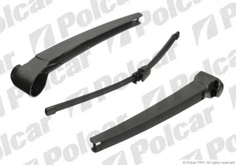 Важіль склоочисника задн. Skoda Fabia 1.2 06-/Seat Leon II (1P1) 2.0 05- Polcar 6915RWT1