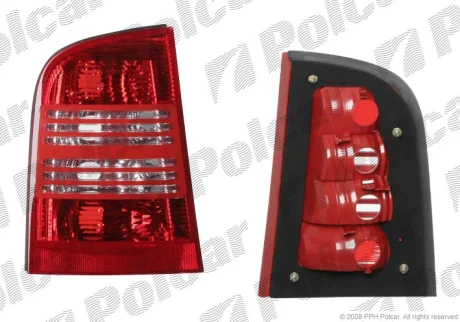 Ліхтар задній | SKODA OCTAVIA, 97- Polcar 6920872E