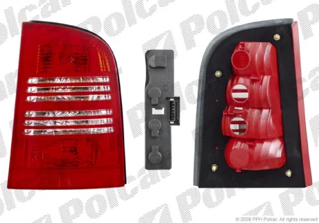 Ліхтар задній | SKODA OCTAVIA, 97- Polcar 6920882E