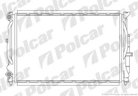 Радіатори охолодження | A6 C5 Avant (4B5), 1 Polcar 6925081