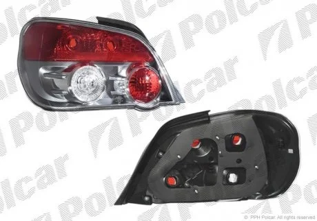 Ліхтар задній | IMPREZA, 10.05- Polcar 721488E
