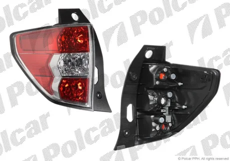 Ліхтар задній | FORESTER, 01.08- Polcar 724387E