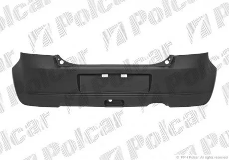 Бампер задний Polcar 742396
