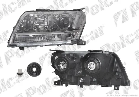 Фара основна | GRAND VITARA, 05- Polcar 7426091E