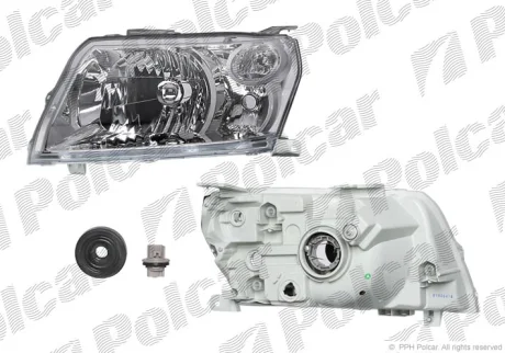Фара основна | GRAND VITARA, 05- Polcar 742609E