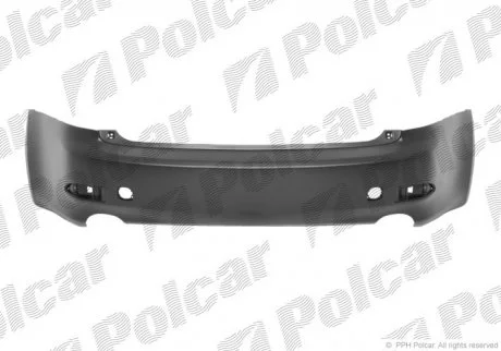 Фото 1 - бампер задній IS, 11.05-03.09 Polcar 801196 Бампер задній IS, 11.05-03.09 Polcar 801196 (фото 1)