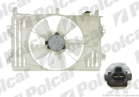 Вентилятор радіатора Polcar 811423W1