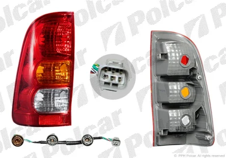 Ліхтар задній | HILUX, 01.05- Polcar 8192881E (фото 1)