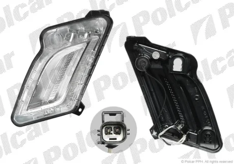 Ліхтар габаритний | S/V60, 04.10- Polcar 9062202V