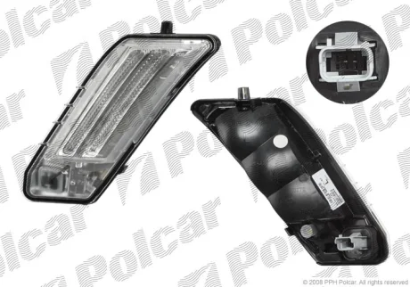 Ліхтар габаритний | XC60, 05.08- Polcar 9065192V