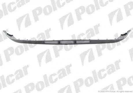 Спойлер бампера переднього VW BORA 11.98- Polcar 951225