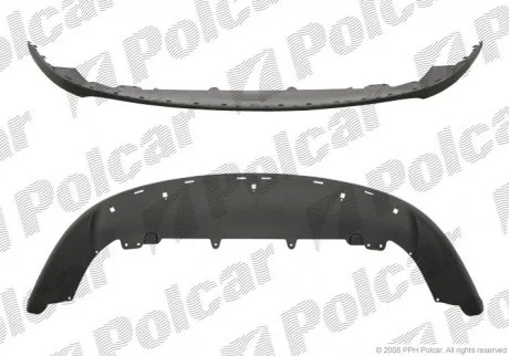 Спойлер бампера переднього vw GOLF V, 04- Polcar 9513251