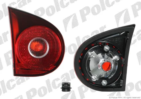 Ліхтар задній | vw GOLF V, 04- Polcar 9513876U