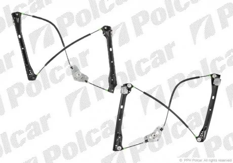 Скопiдiймач перед. правий VAG Golf V Polcar 9513PSG5