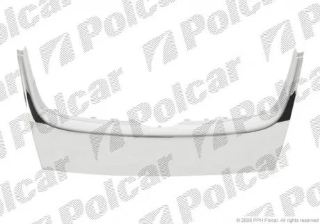 Накладка решітки JETTA/GOLF KB, 05- Polcar 9514052
