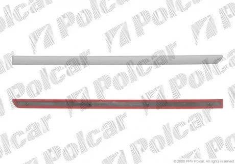 Накладка дверей vw POLO, 94- Polcar 95240046