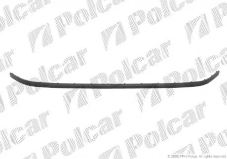Молдинг бампера VW POLO 10.99- Polcar 9525075