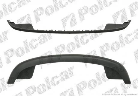Спойлер бампера переднього vw POLO HB, 10.99- Polcar 952525 (фото 1)