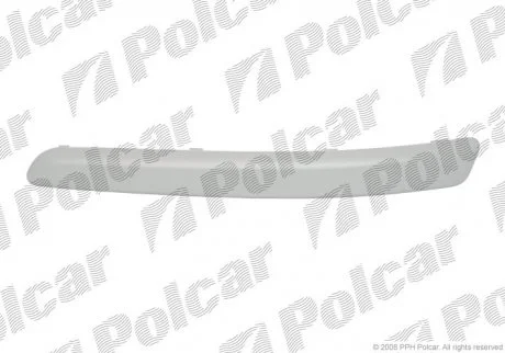 Молдинг бампера правий | POLO HB, 04.05-08.09 Polcar 95270718J
